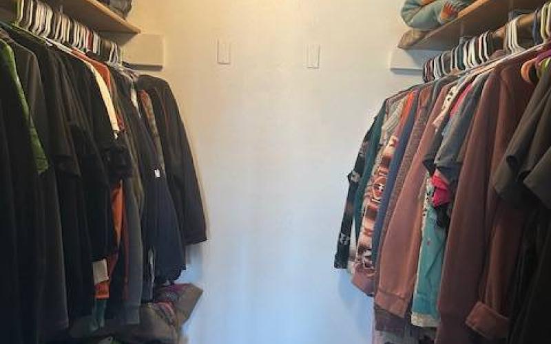 Primary Walk-In Closet