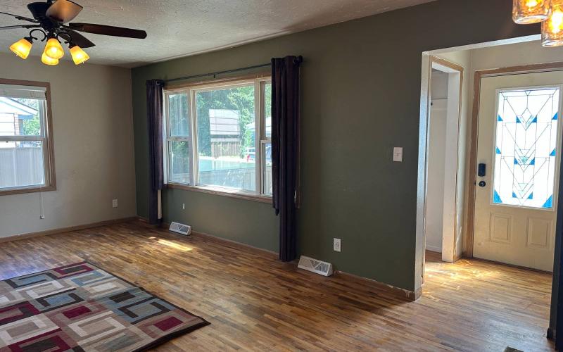 Entryway and Living Room View #1V